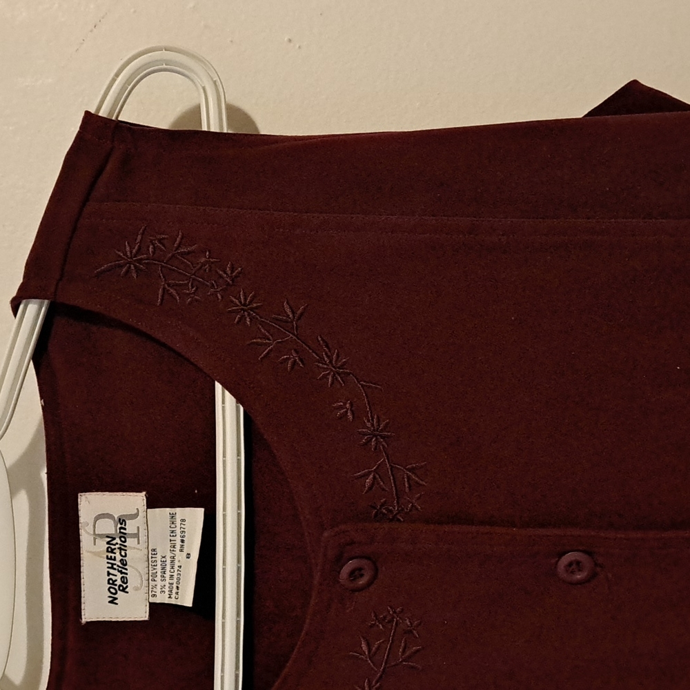 Vintage Northern Reflection button down dress - Picture 1 of 6